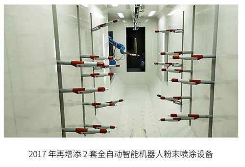 延续全自动智能机器人粉末喷涂设备(图1)